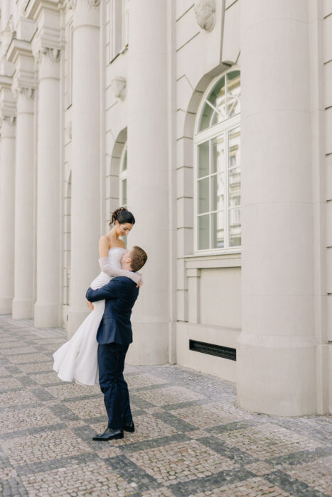 Church & Mánes - Weddings in Prague - Julie May